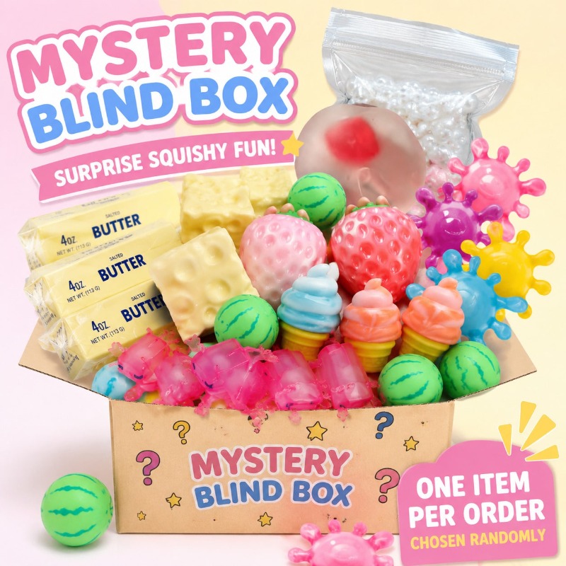 Food Storage And Containers - /100+ Mystery Fidget Toy Blind Box