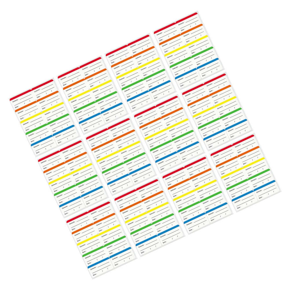 Food Storage In Restaurant - 300Pcs Food Storage Labels Freezer Writable