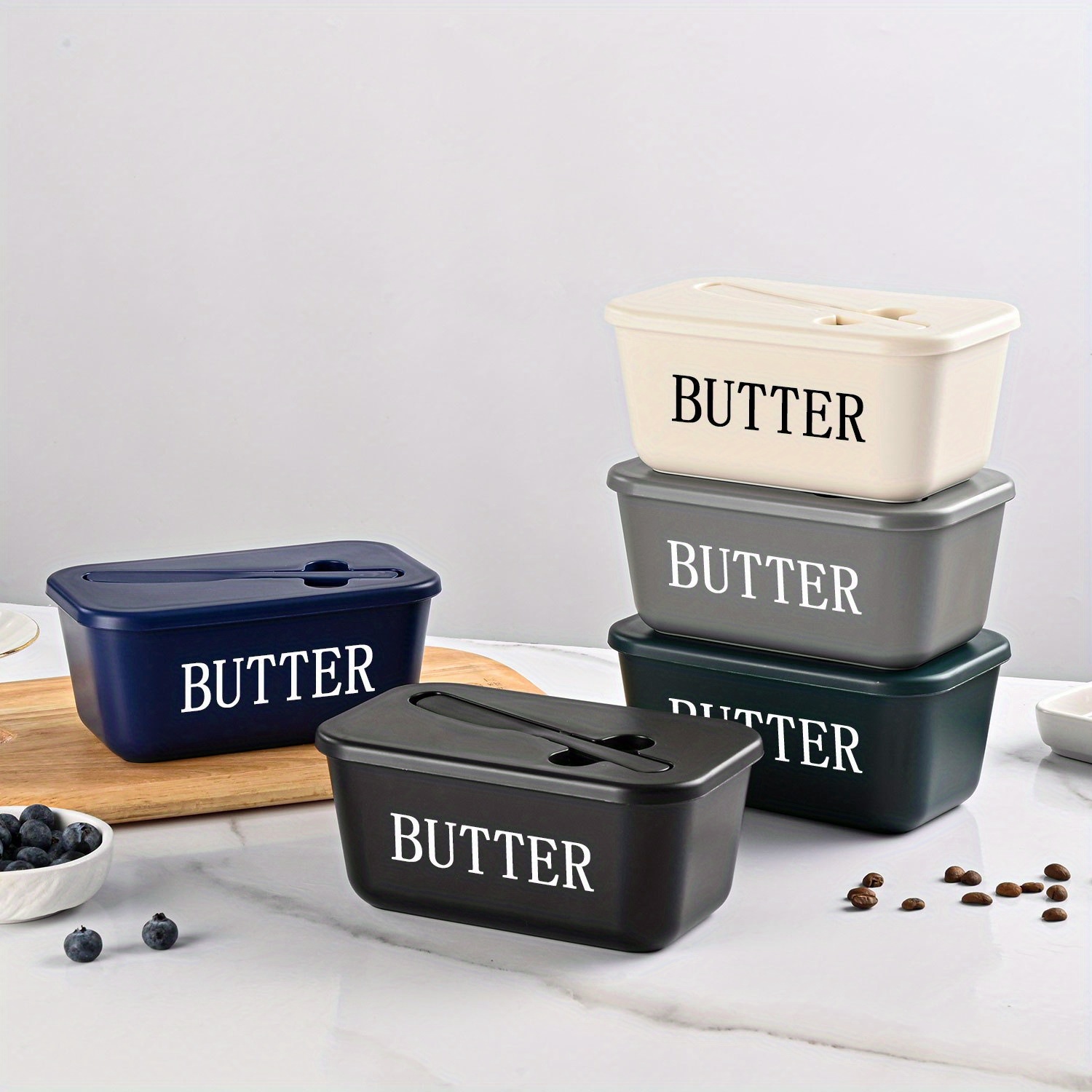 Food Storage In Restaurant - 1-Piece Butter Storage Box, High-Quality Food-Grade