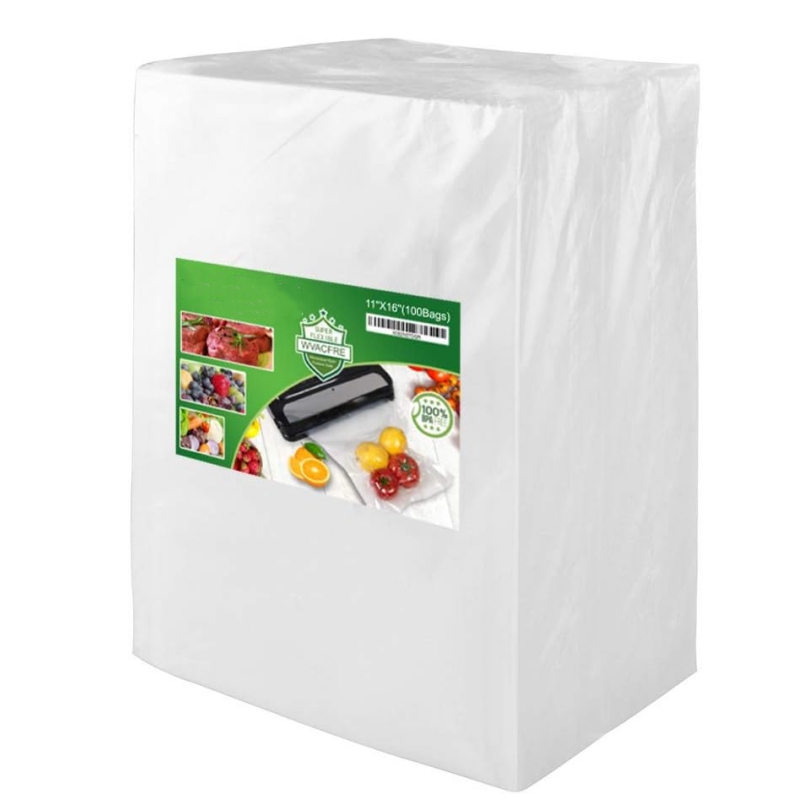 Food Storage Vacuum Seal Bags - 100 Gallon Size11x16Inch Vacuum Sealer Freezer