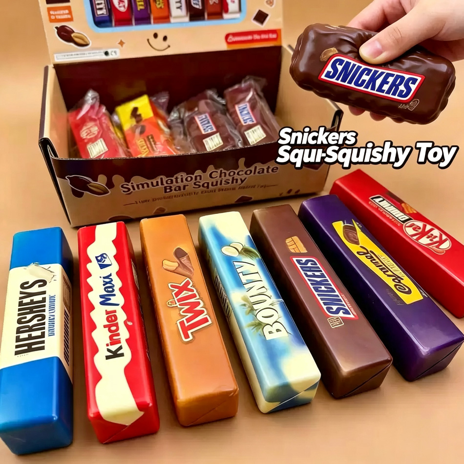 Food Storage And Containers - Blind Box Simulated Chocolate Candy Bar