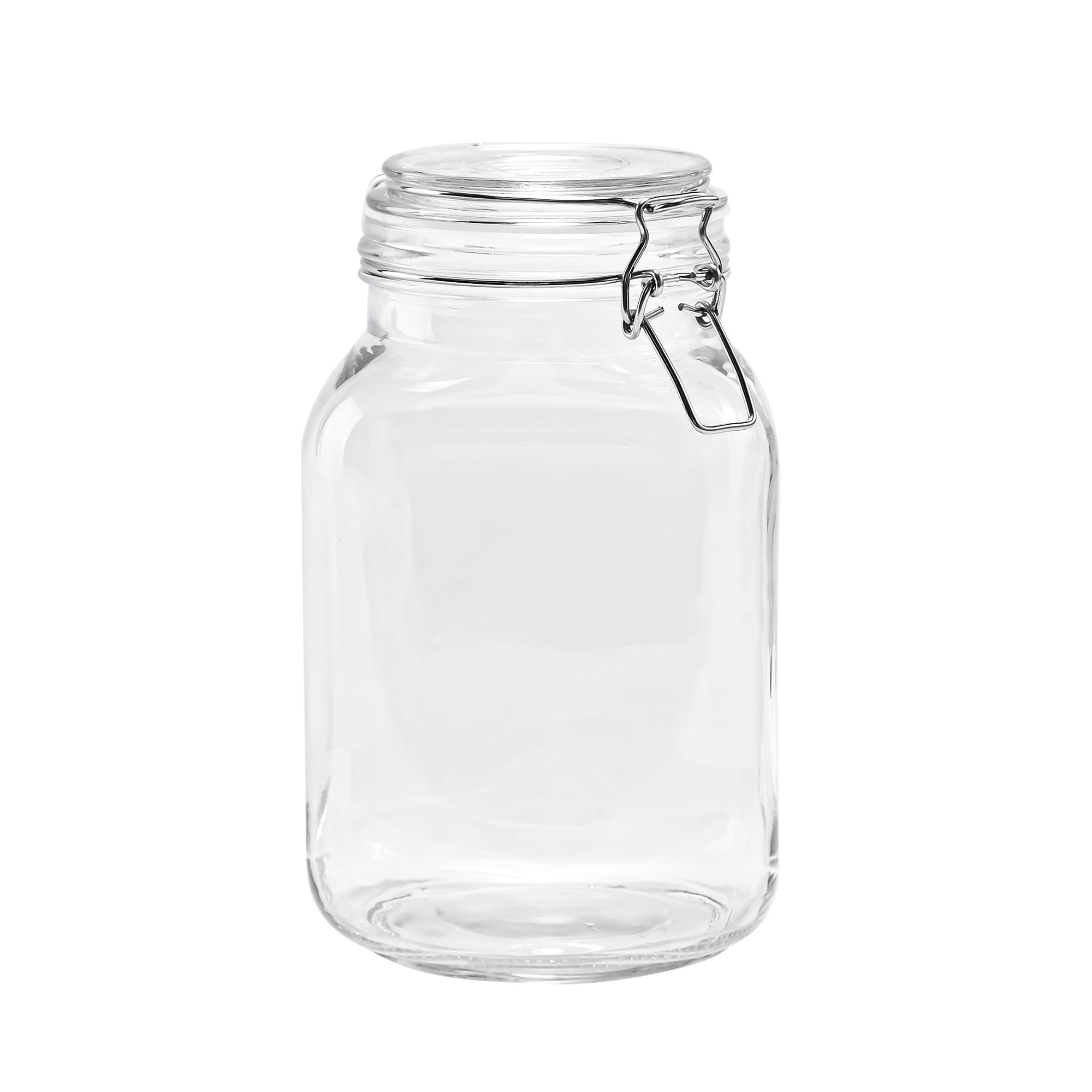Food Storage Glass Containers - 67 oz Glass Airtight Food Storage
