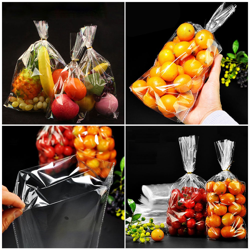 Food Storage Eco Friendly - 50Pcs Eco Friendly Odorless Clear Flat