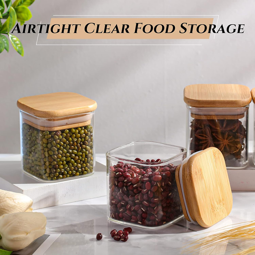 4oz 6Packs Glass Jars Set with - đánh giá và giá Food Storage Jar Labels