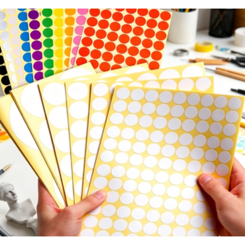 16 Color Label Dot Stickers Se - đánh giá và giá Food Storage Labels