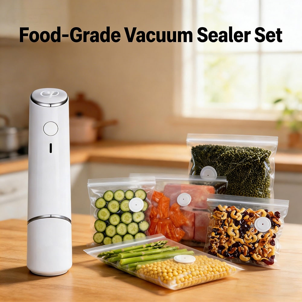 30pcs Reusable Vacuum Bags+1 C - đánh giá và giá Food Storage Vacuum Seal Bags