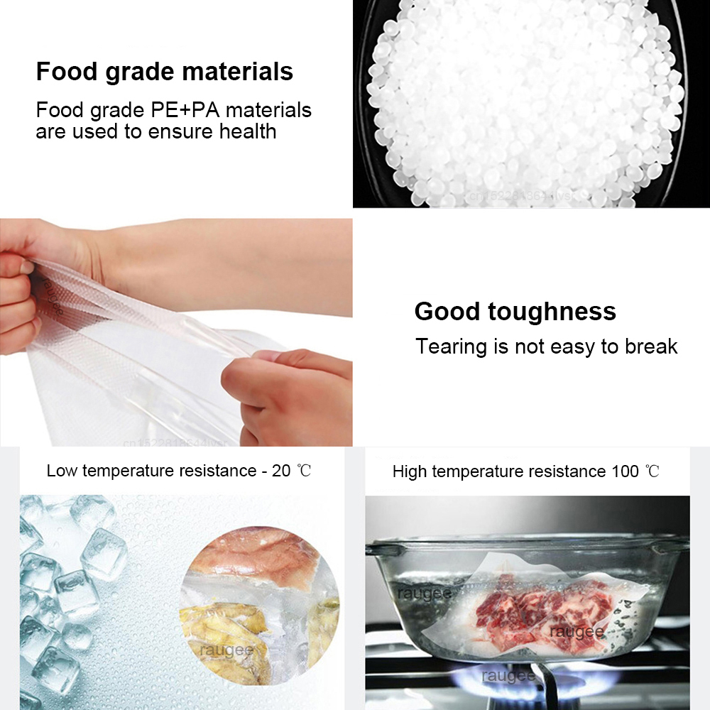 Vacuum Packaging Bags for Food - đánh giá và giá Food Storage Vacuum Seal Bags