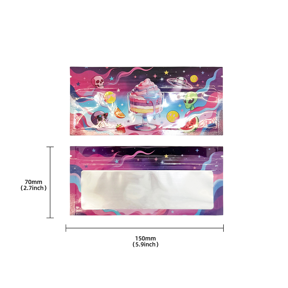 1g Alien Graffiti Mylar Bags W - đánh giá và giá Food Storage Mylar Bags