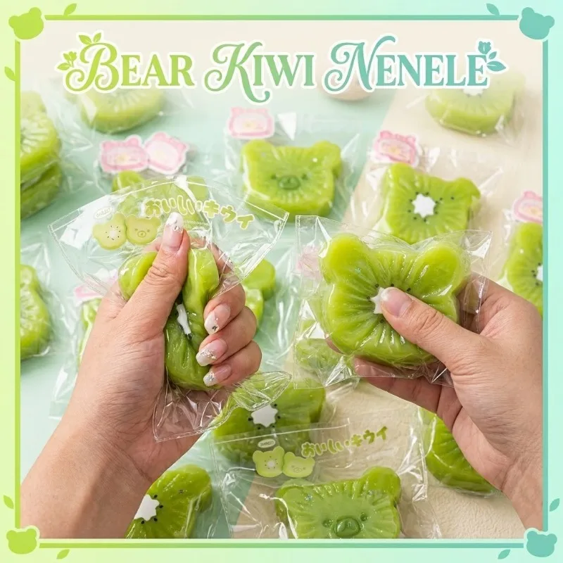 Cute Kiwi Fruit Bear Shaped Su - đánh giá và giá Food Storage And Containers