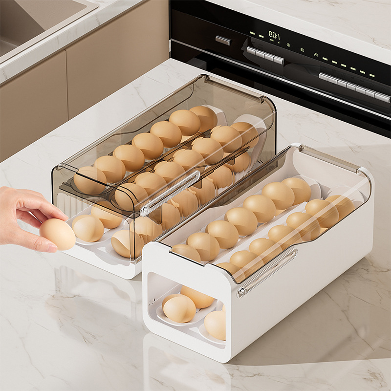 Automatic Rolling Egg Dispense - đánh giá và giá Egg Storage Holder