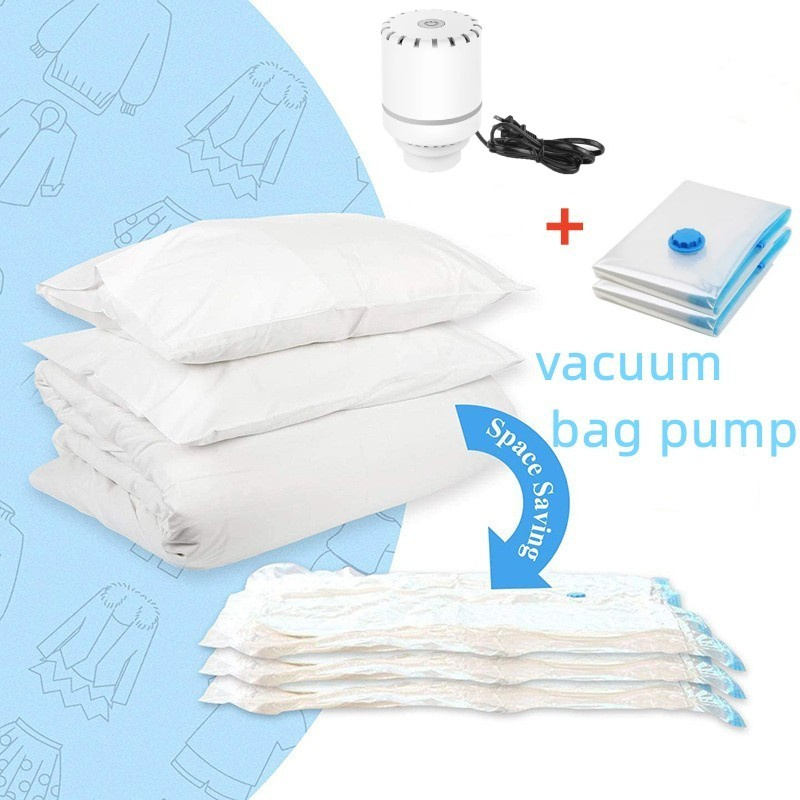 Compressed Bag Electric Pump,  - đánh giá và giá Food Storage Vacuum Seal Bags