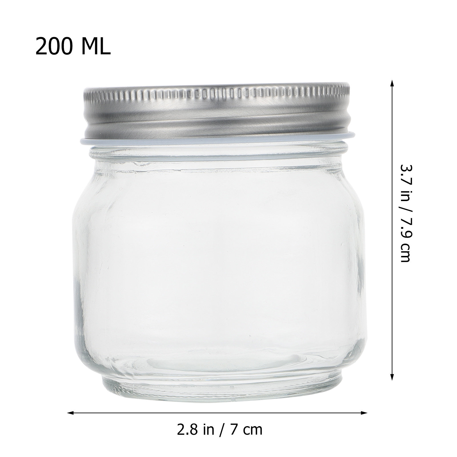 6Pcs Mason Glass Jar Set Thick - đánh giá và giá Food Storage Glass Containers