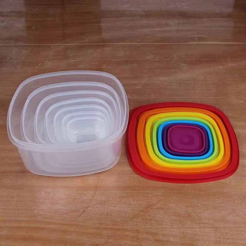 Rainbow 7pcs Food Container Pl - đánh giá và giá Food Storage And Containers