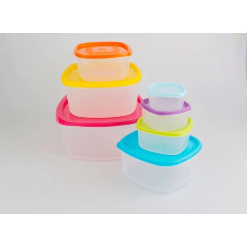 Rainbow 7pcs Food Container Pl - đánh giá và giá Food Storage And Containers