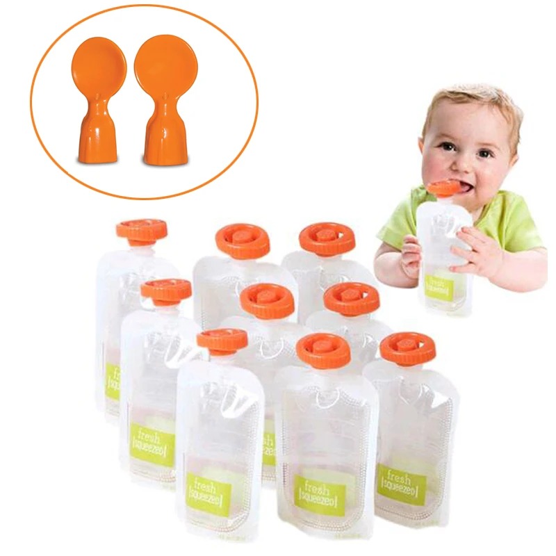 50Pcs Baby Food Storage Bag Ma - đánh giá và giá Food Storage Silicone Bags