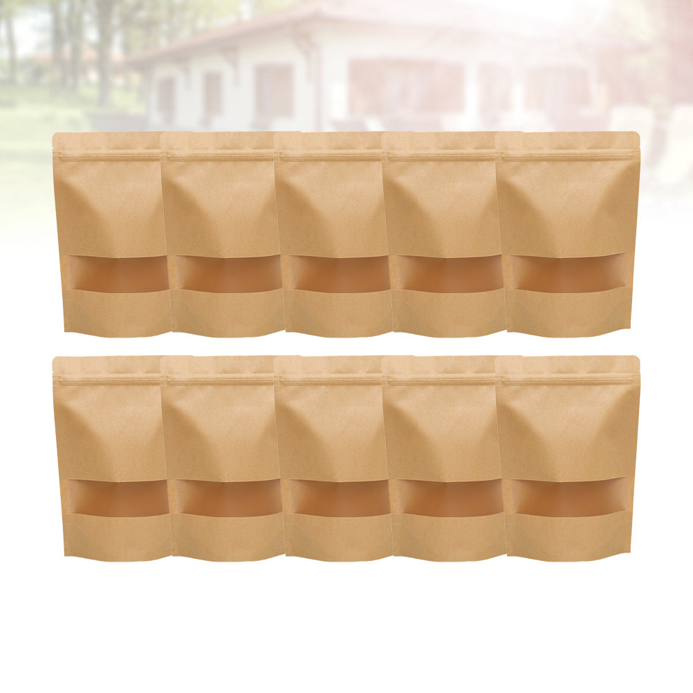 50Pcs Eco Friendly Kraft Paper - đánh giá và giá Food Storage Eco Friendly
