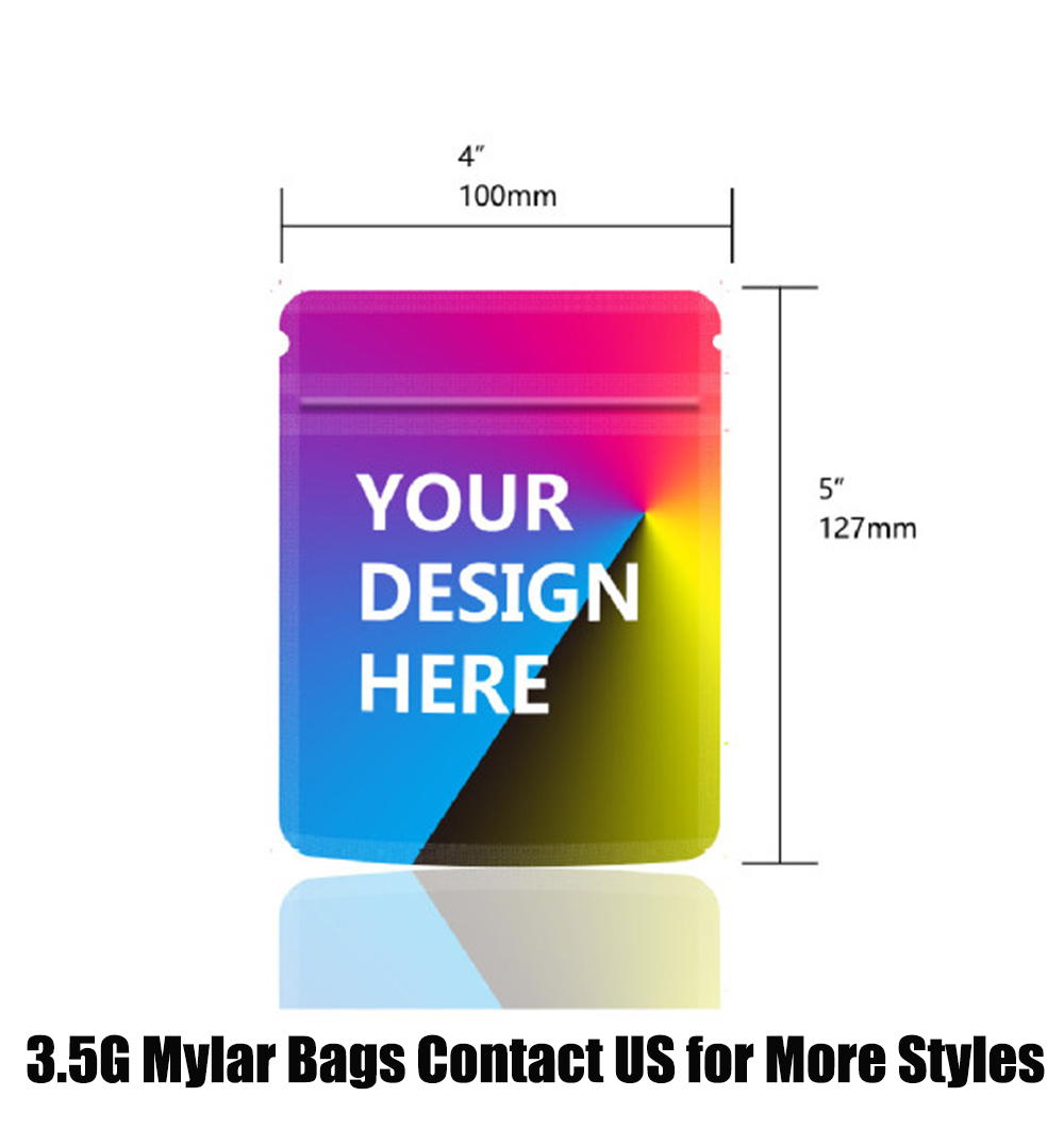 Custom 1G 3.5G 7G 14G 28G Myla - đánh giá và giá Food Storage Mylar Bags