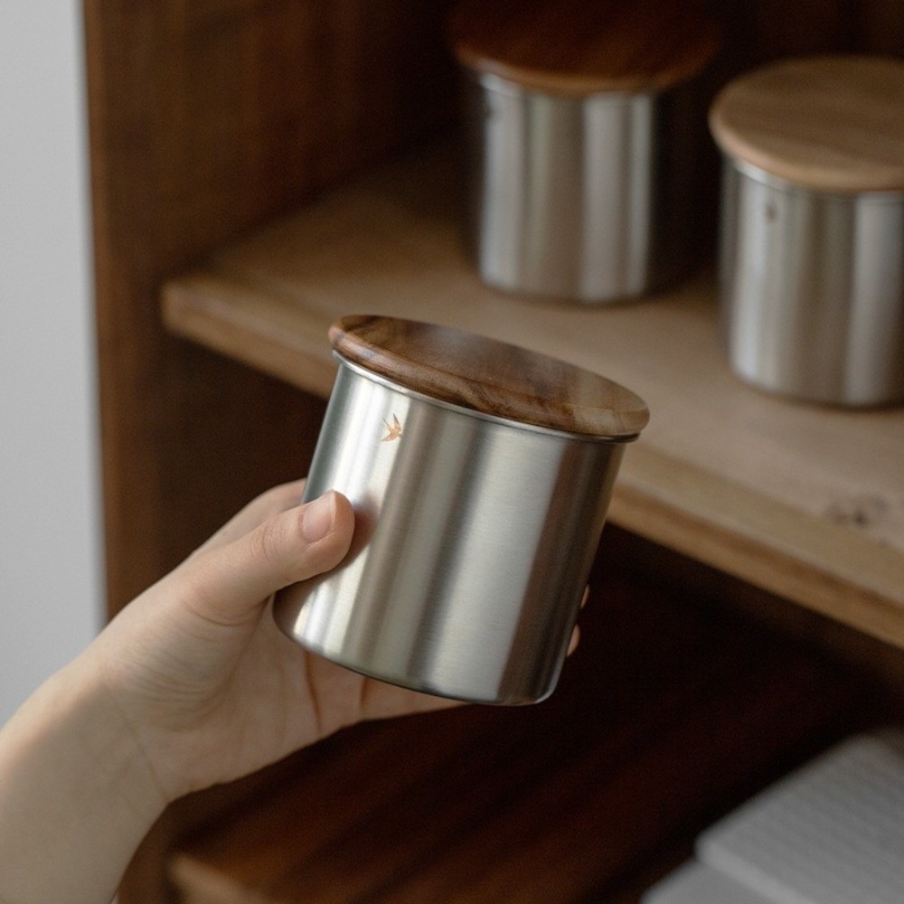 New Stainless Steel Matcha Jar - đánh giá và giá Food Storage News