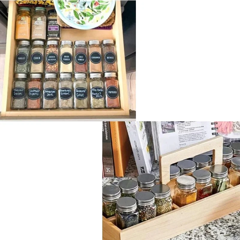 Waterproof Reusable Round Blac - đánh giá và giá Food Storage Jar Labels