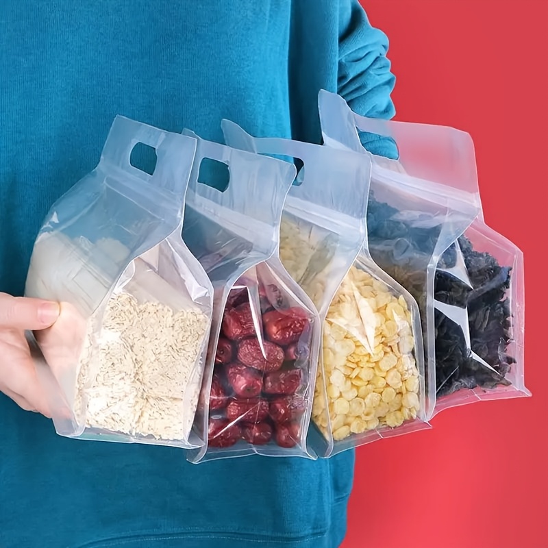 10pcs Reusable Self-Sealing Fo - đánh giá và giá Food Storage Bags Reusable