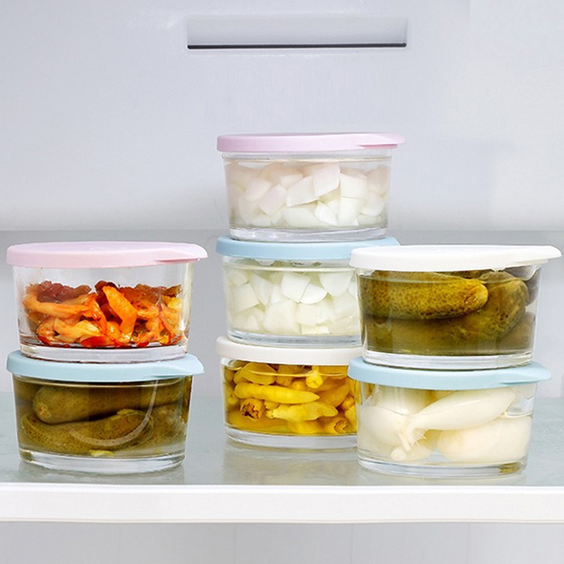 ●Microwave Safe Round Food Sto - đánh giá và giá Food Storage Glass Containers