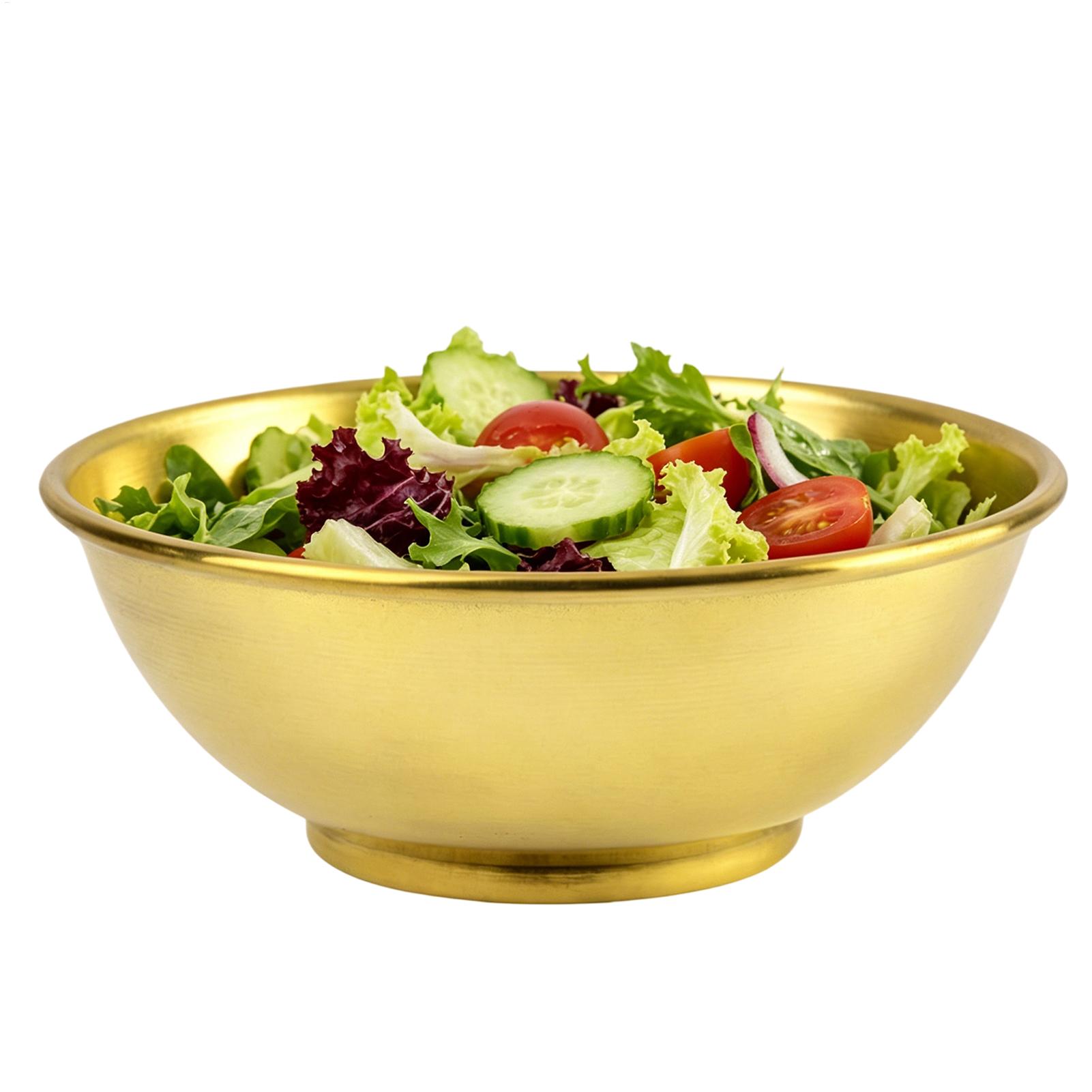 Copper Bowl Large Mixing Salad - đánh giá và giá Food Storage Eco Friendly
