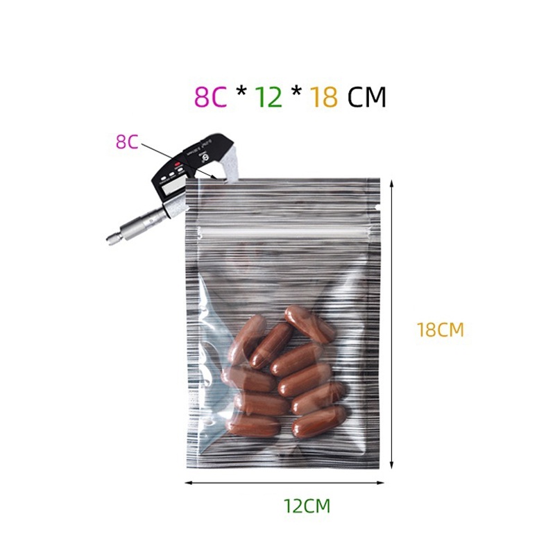 2000Pcs/Lot 4 Size Reclosable  - đánh giá và giá Food Storage In Mylar Bags