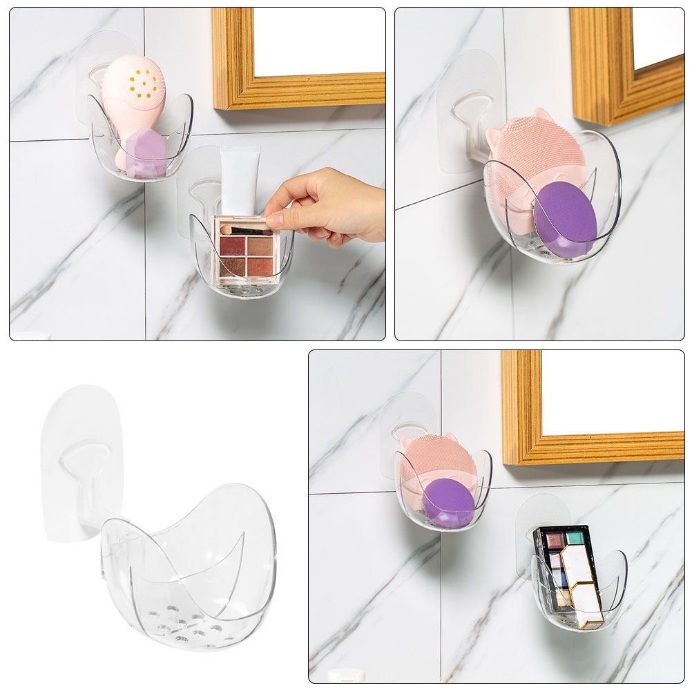 Hanging Makeup Sponge Rack Wal - đánh giá và giá Egg Storage Holder