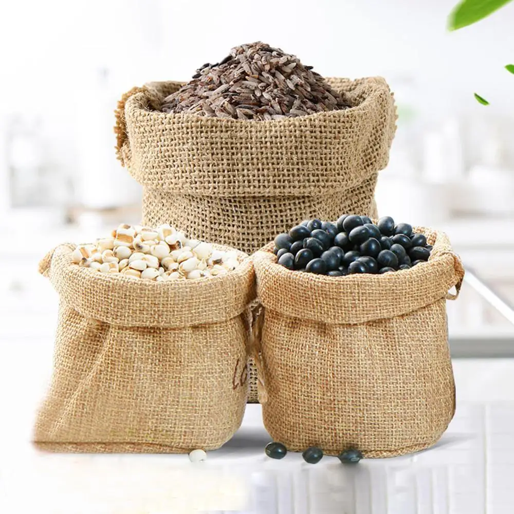 Natural Burlap Sack Jute Potat - đánh giá và giá Food Storage In Roots
