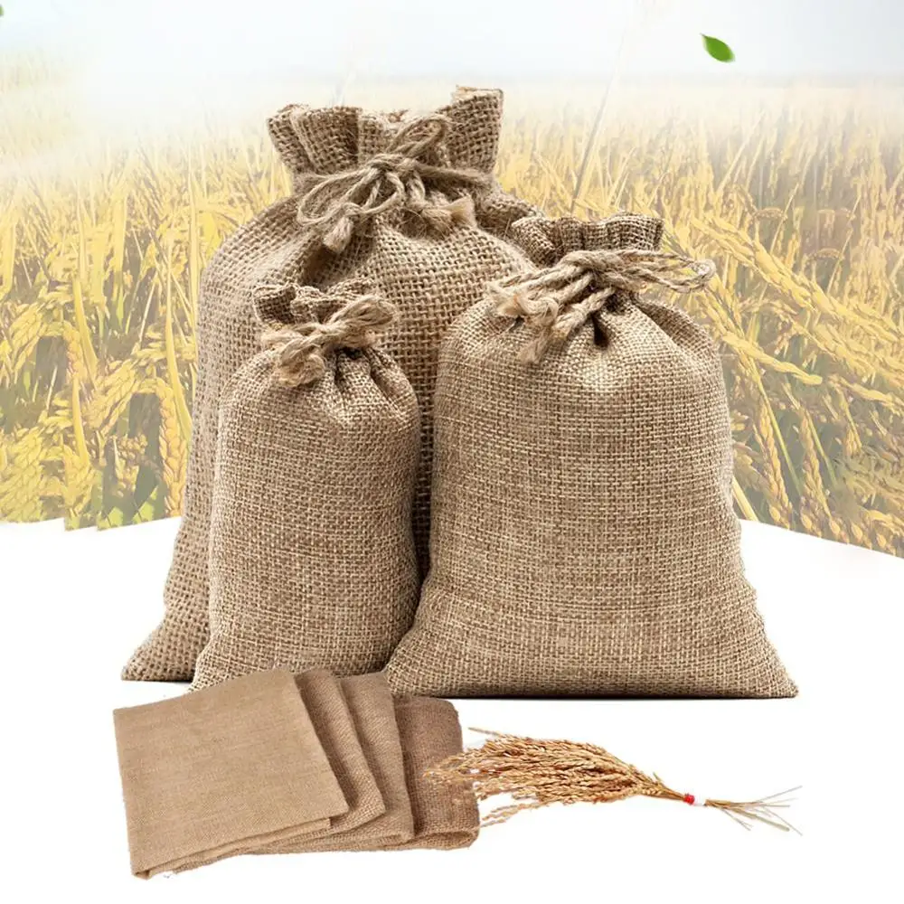 Natural Burlap Sack Jute Potat - đánh giá và giá Food Storage In Roots