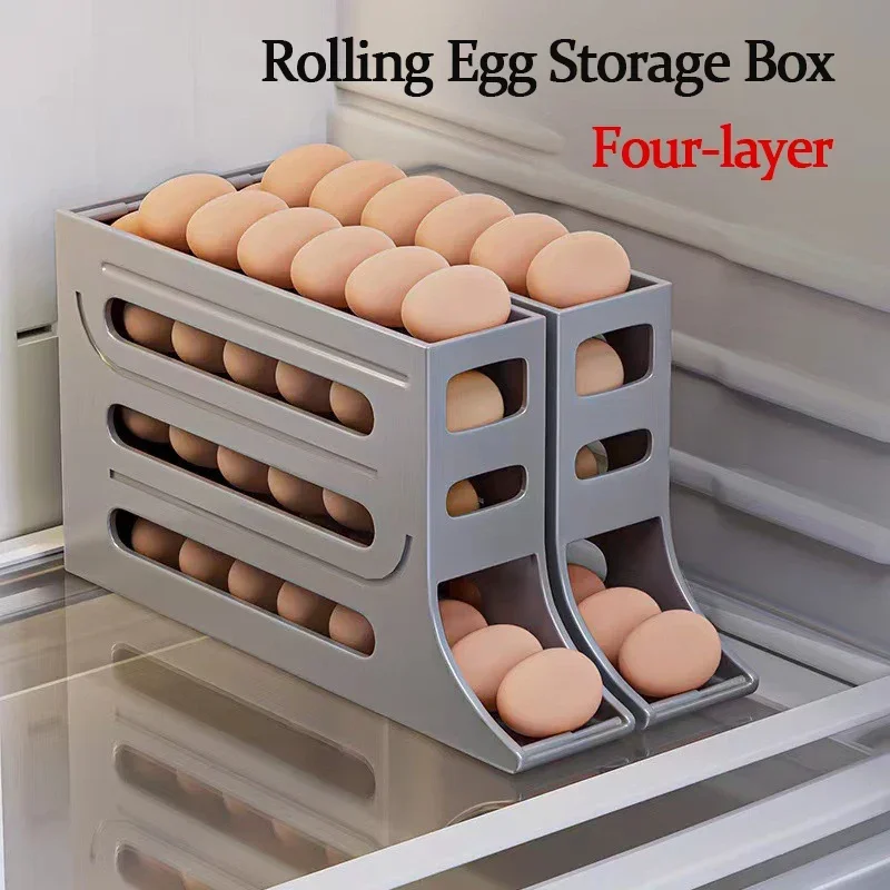 Refrigerator Egg Storage Box 4 - đánh giá và giá Egg Storage Holder