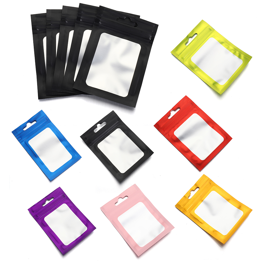 50pcs Black Foil Pouch Reusabl - đánh giá và giá Food Storage Mylar Bags