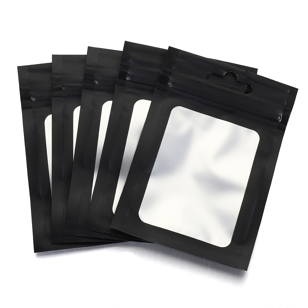 50pcs Black Foil Pouch Reusabl - đánh giá và giá Food Storage Mylar Bags