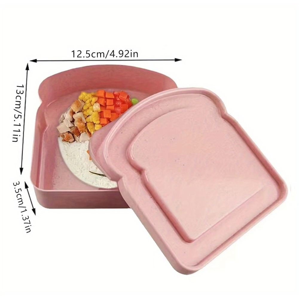 Large Capacity Toast Shaped Fo - đánh giá và giá Food Storage Large