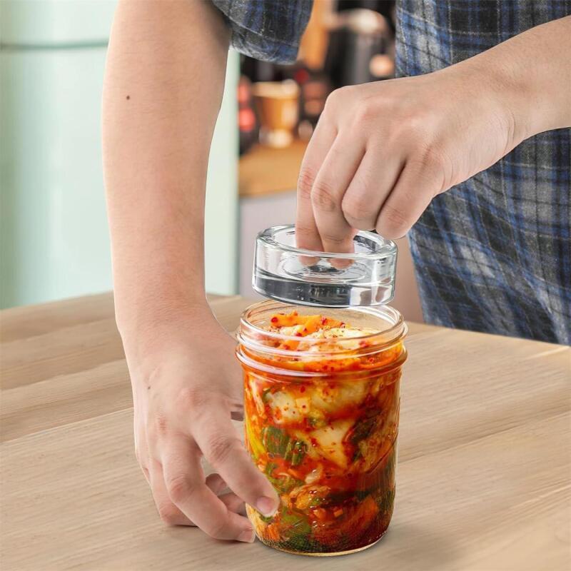 Wide Mouth Fermentation Weight - đánh giá và giá Food Storage Glass Containers