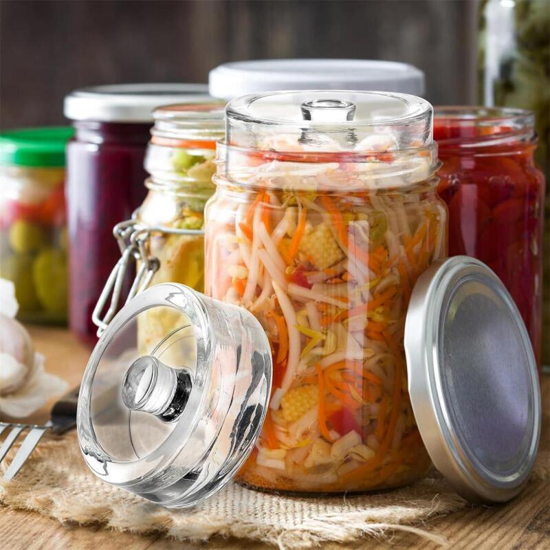 Wide Mouth Fermentation Weight - đánh giá và giá Food Storage Glass Containers