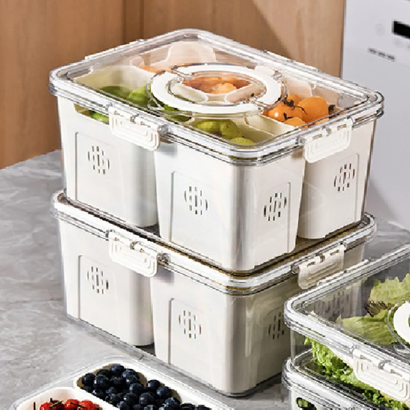 Fruit Tray for Large Picnic Re - đánh giá và giá Food Storage Large
