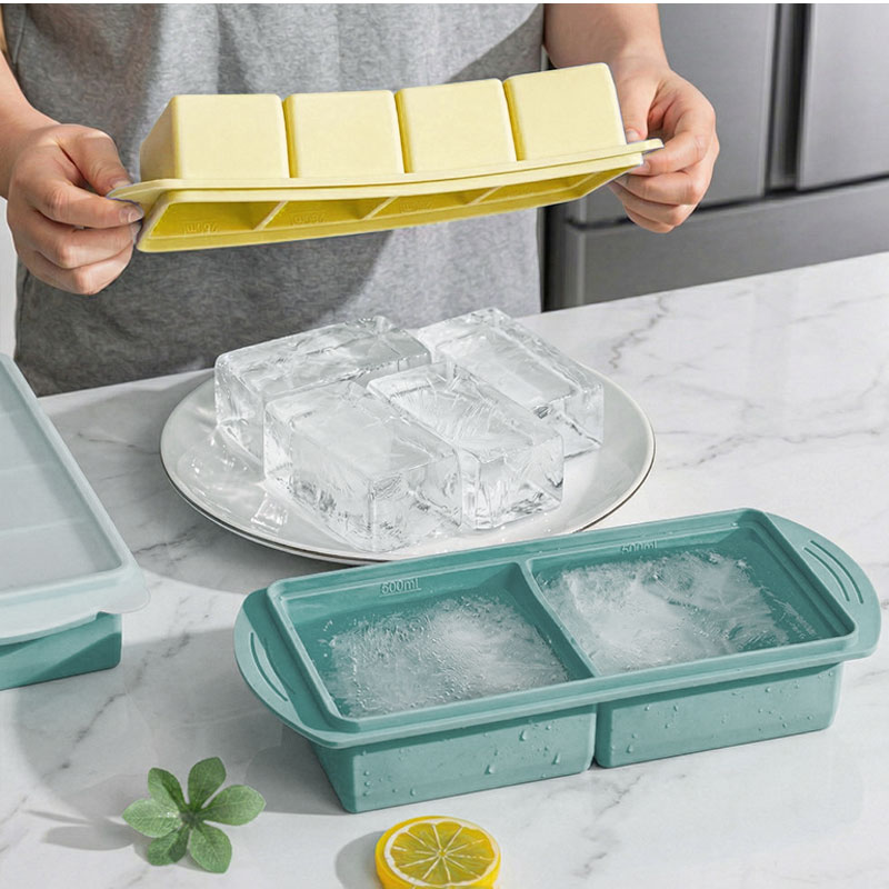 2/4 Cup Large Ice Cube Tray Si - đánh giá và giá Xl Food Storage Containers With Lids