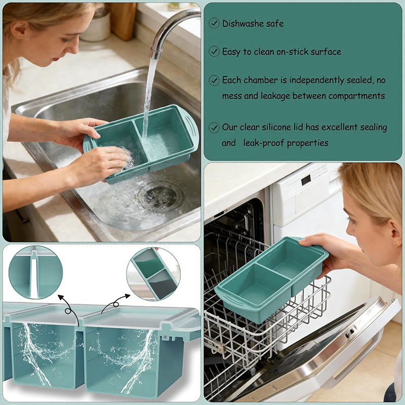 2/4 Cup Large Ice Cube Tray Si - đánh giá và giá Xl Food Storage Containers With Lids