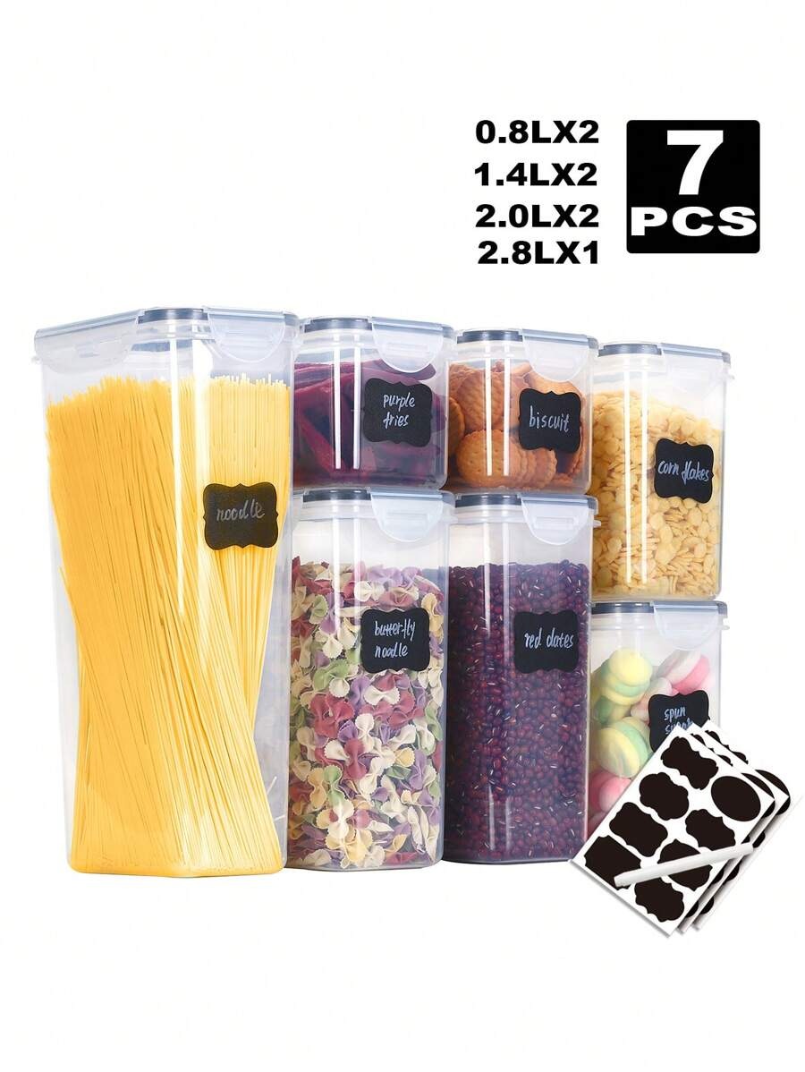 1/3/5/7pcs Food Storage Jars R - đánh giá và giá Food Storage Jar Labels