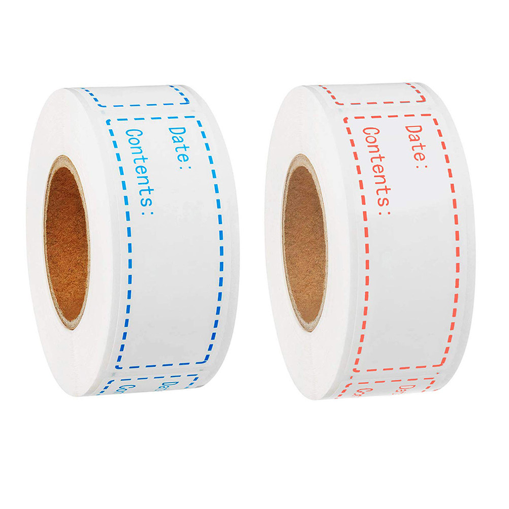 2 Rolls Food Date Label Sticke - đánh giá và giá Food Storage Jar Labels