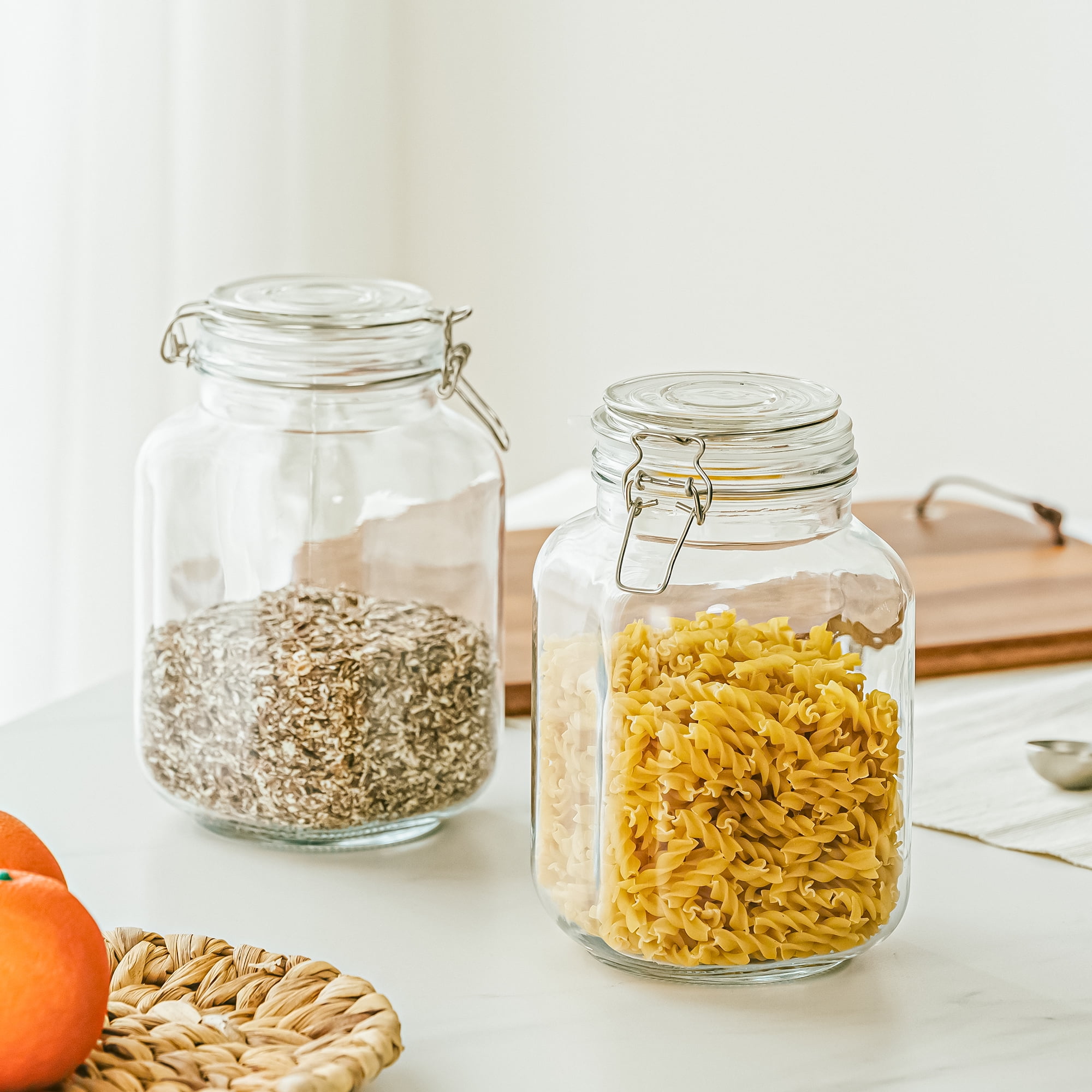 67 oz Glass Airtight Food Stor - đánh giá và giá Food Storage Glass Containers