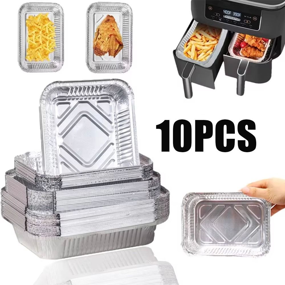 10PCS Disposable Aluminum Foil - đánh giá và giá Food Storage Aluminum