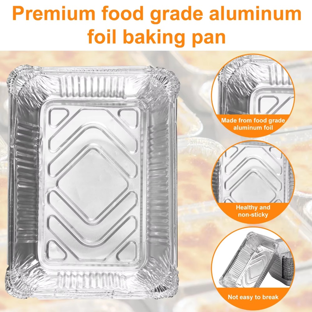 10PCS Disposable Aluminum Foil - đánh giá và giá Food Storage Aluminum