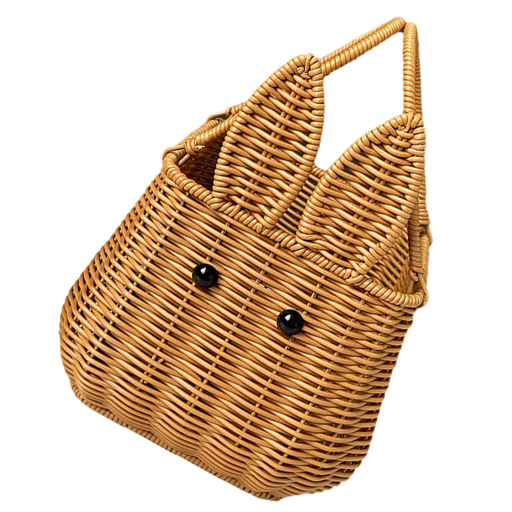 Bunny Woven Basket Decorative  - đánh giá và giá Egg Storage Holder