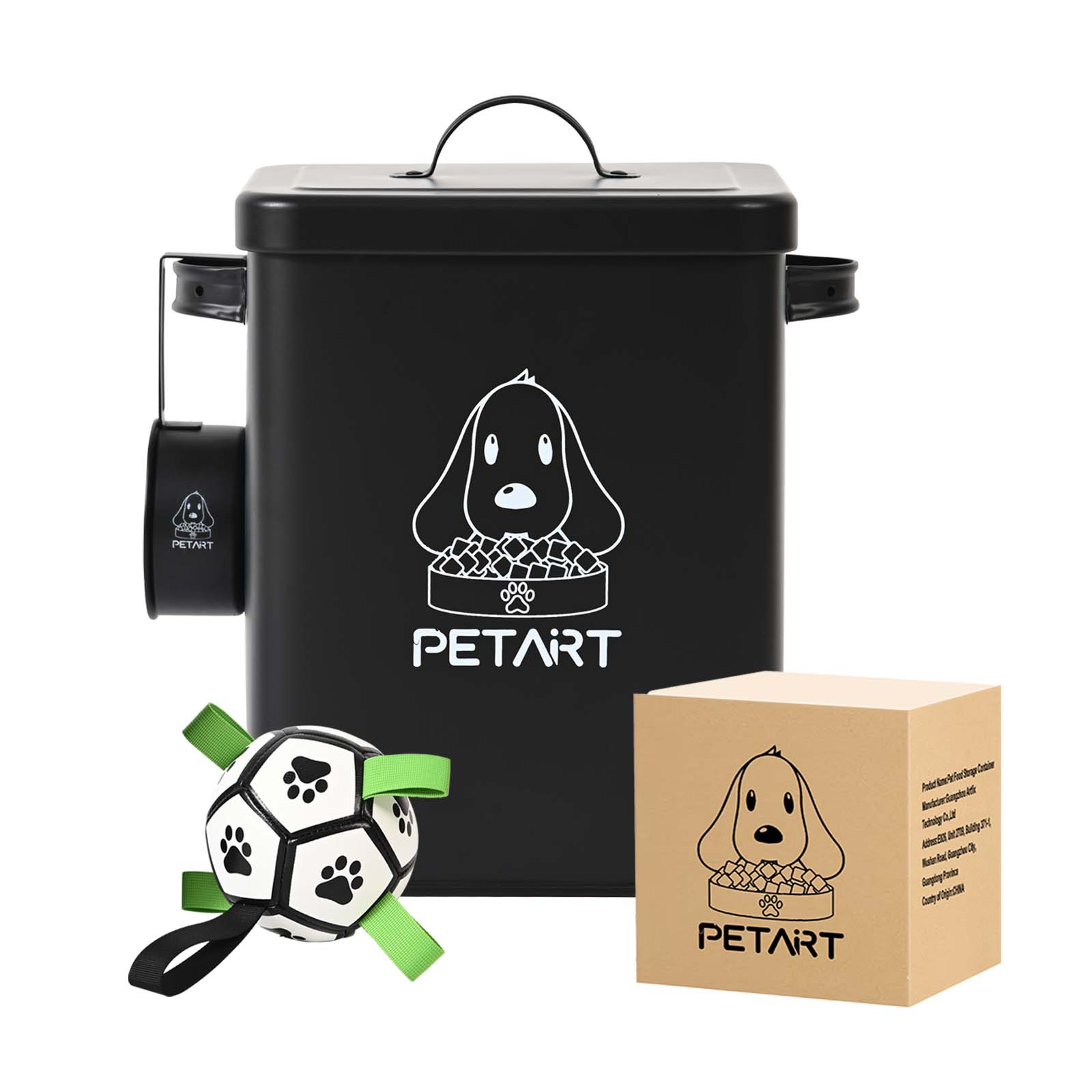Large Capacity Pet Dog Feeders - đánh giá và giá Food Storage Large