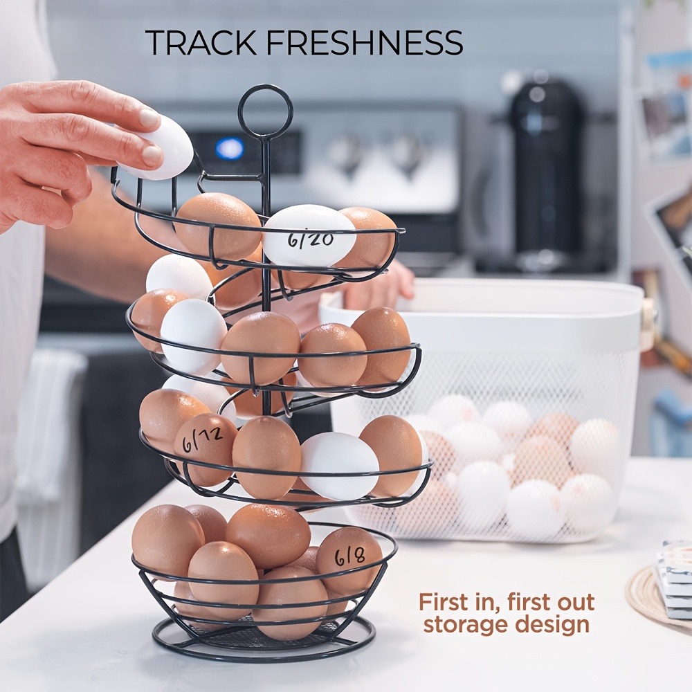 Metal Wire Spiral Egg Holder,  - đánh giá và giá Egg Storage Holder