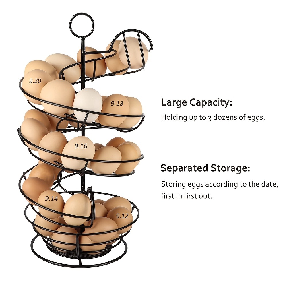 Metal Wire Spiral Egg Holder,  - đánh giá và giá Egg Storage Holder