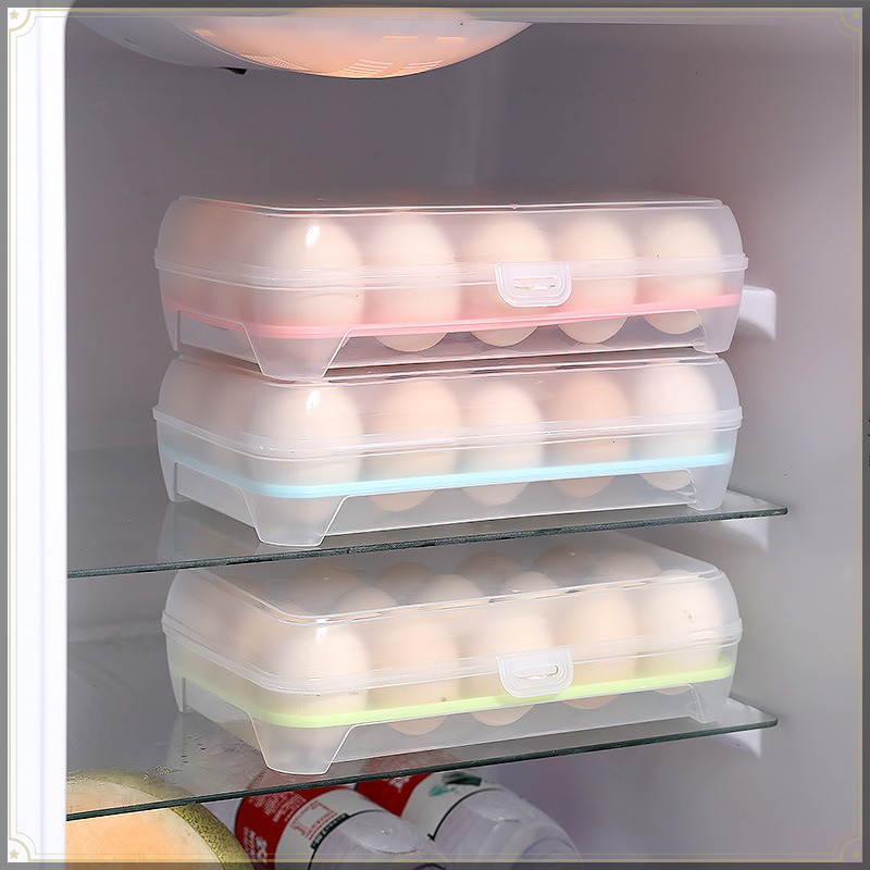 Egg Storage Box 15 Grids PP Vi - đánh giá và giá Egg Storage Holder