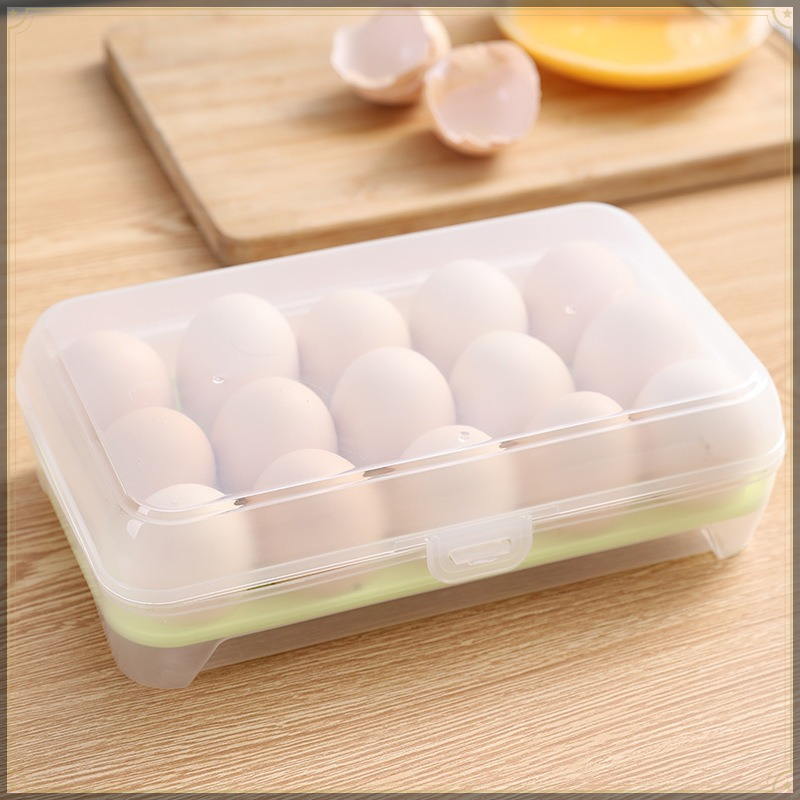 Egg Storage Box 15 Grids PP Vi - đánh giá và giá Egg Storage Holder